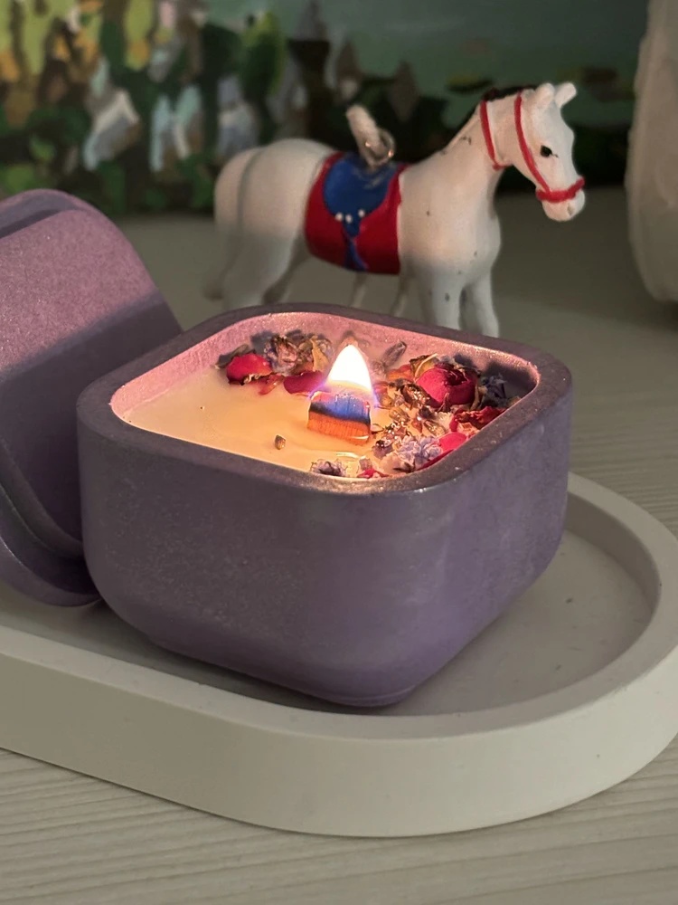 Candle Making Jars With Lids - 1 Juego de moldes de silicona