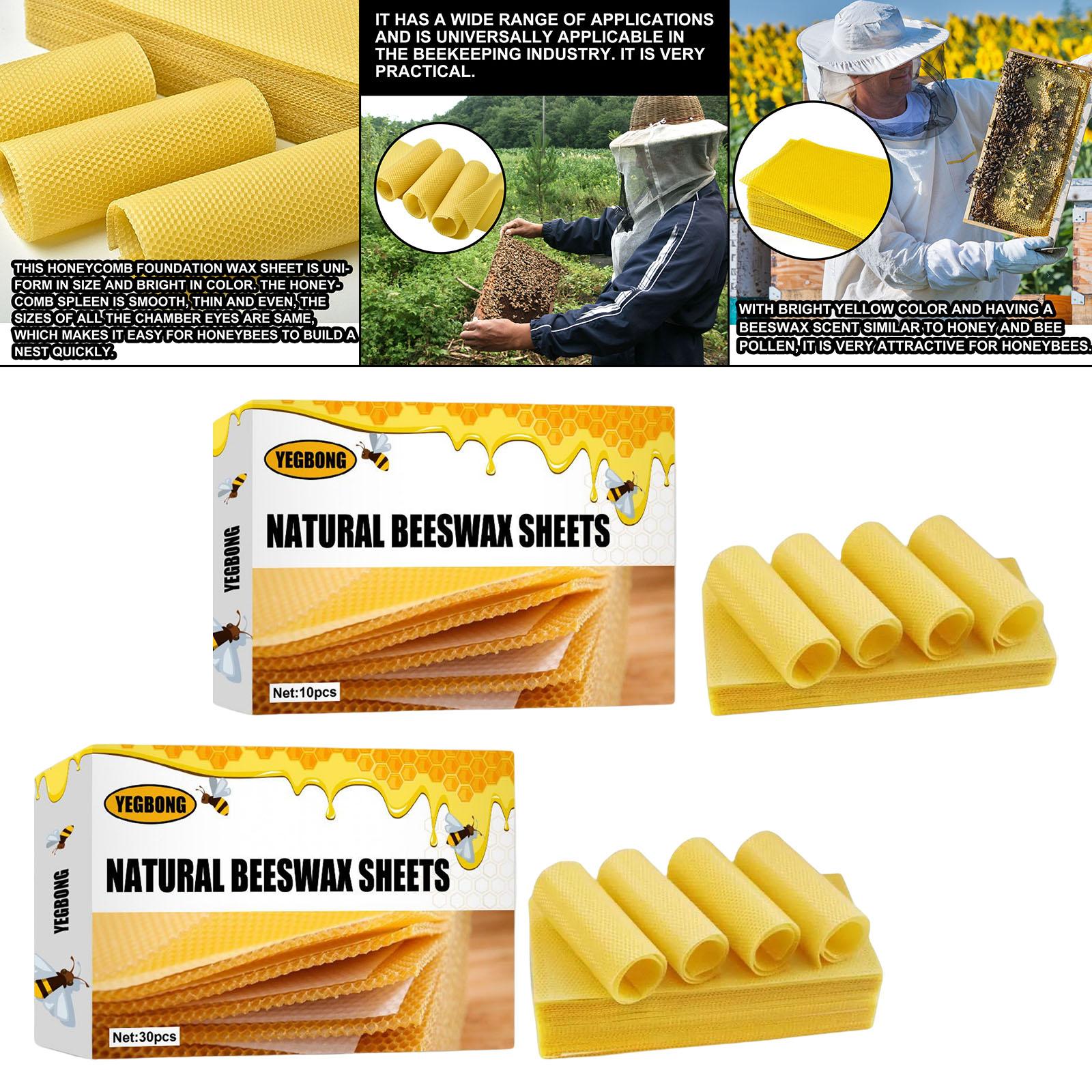 Hojas de cera de abejas, hojas - Candle Making Kits reseña y precio