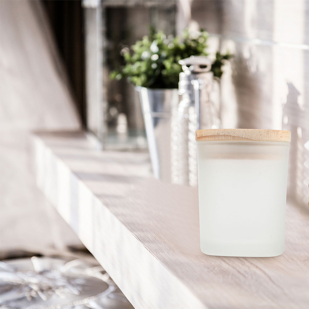 Frasco de vidrio grueso con ta - Candle Making Jars With Lids reseña y precio