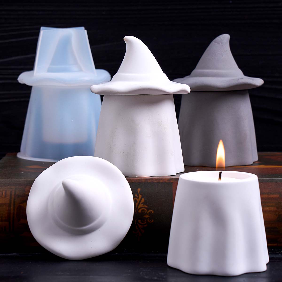 Tarro de vela de mago fantasma - Candle Making Jars With Lids reseña y precio
