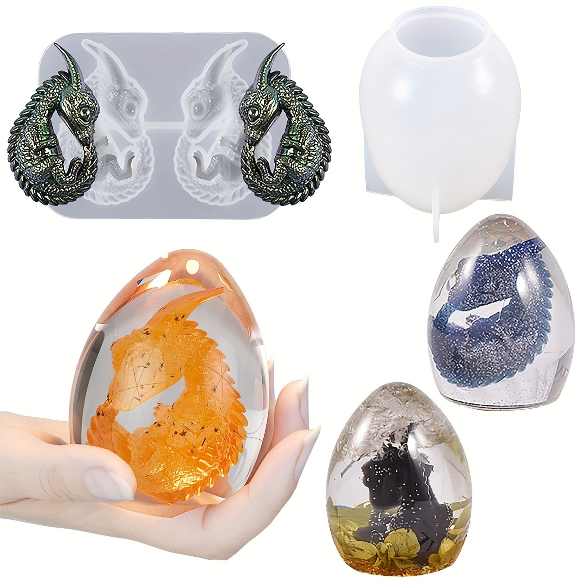Moldes de silicona para huevos - Candle Making Tutorial reseña y precio
