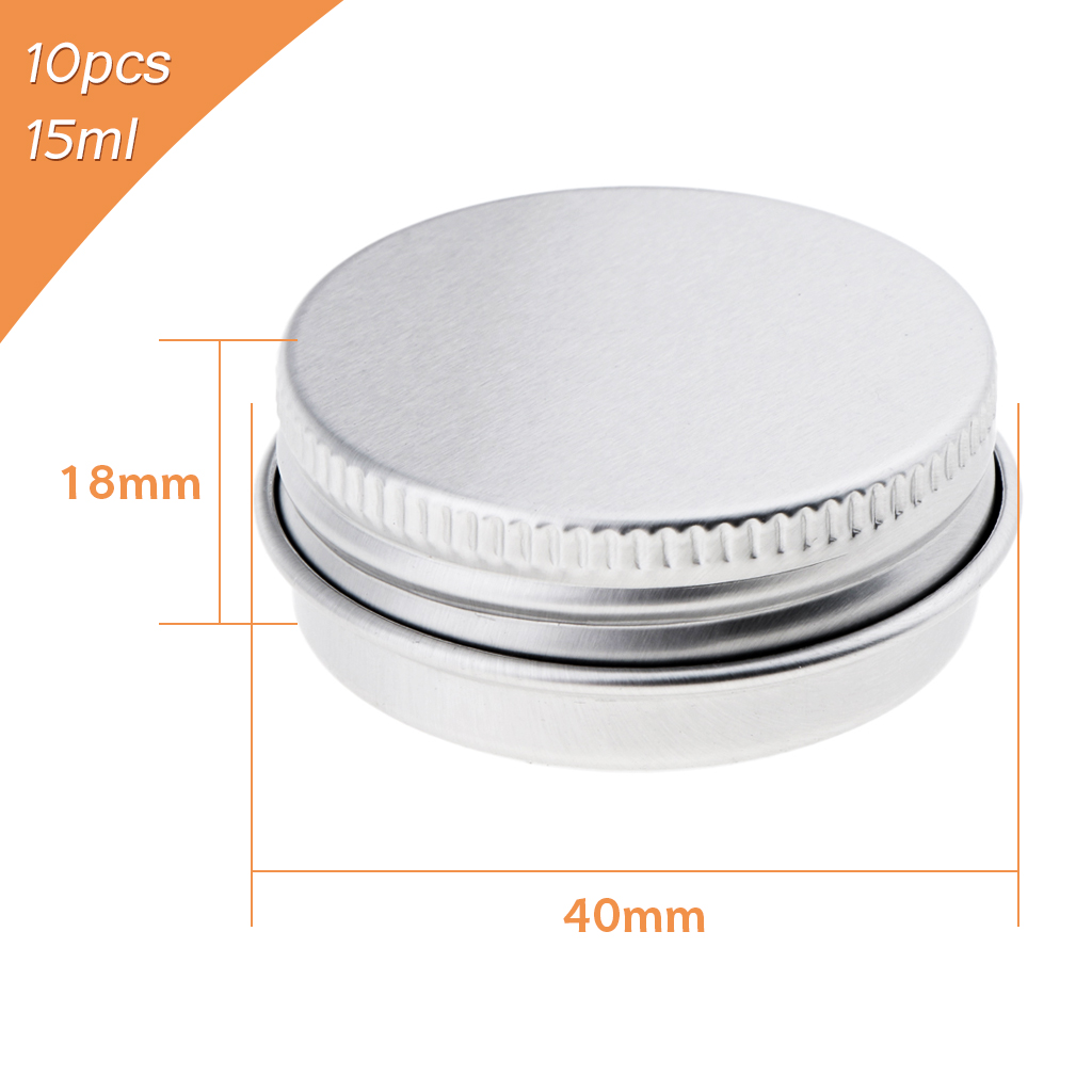 Envase Cosmético con Tapa de 1 - Tin Container Lid reseña y precio