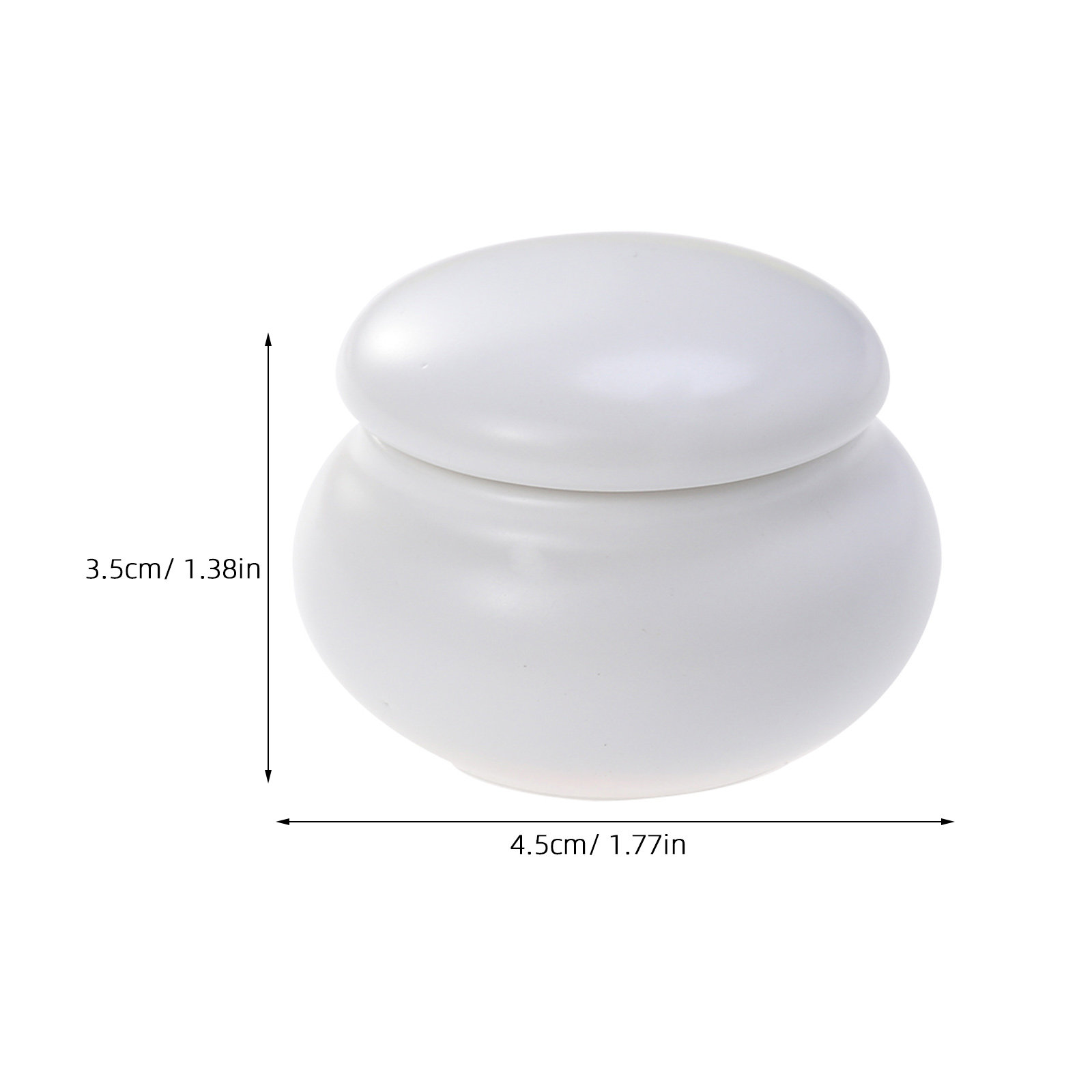 Mini botella de cerámica para  - Tin Container Lid reseña y precio