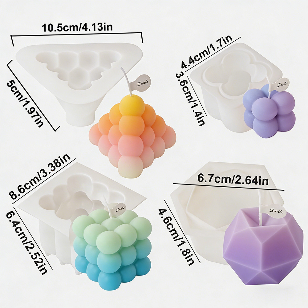 Juego de Moldes de Silicona pa - Candle Making Kits reseña y precio